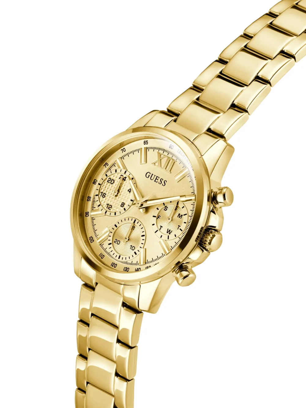 Guess Usa Bailey 38mm In Gold