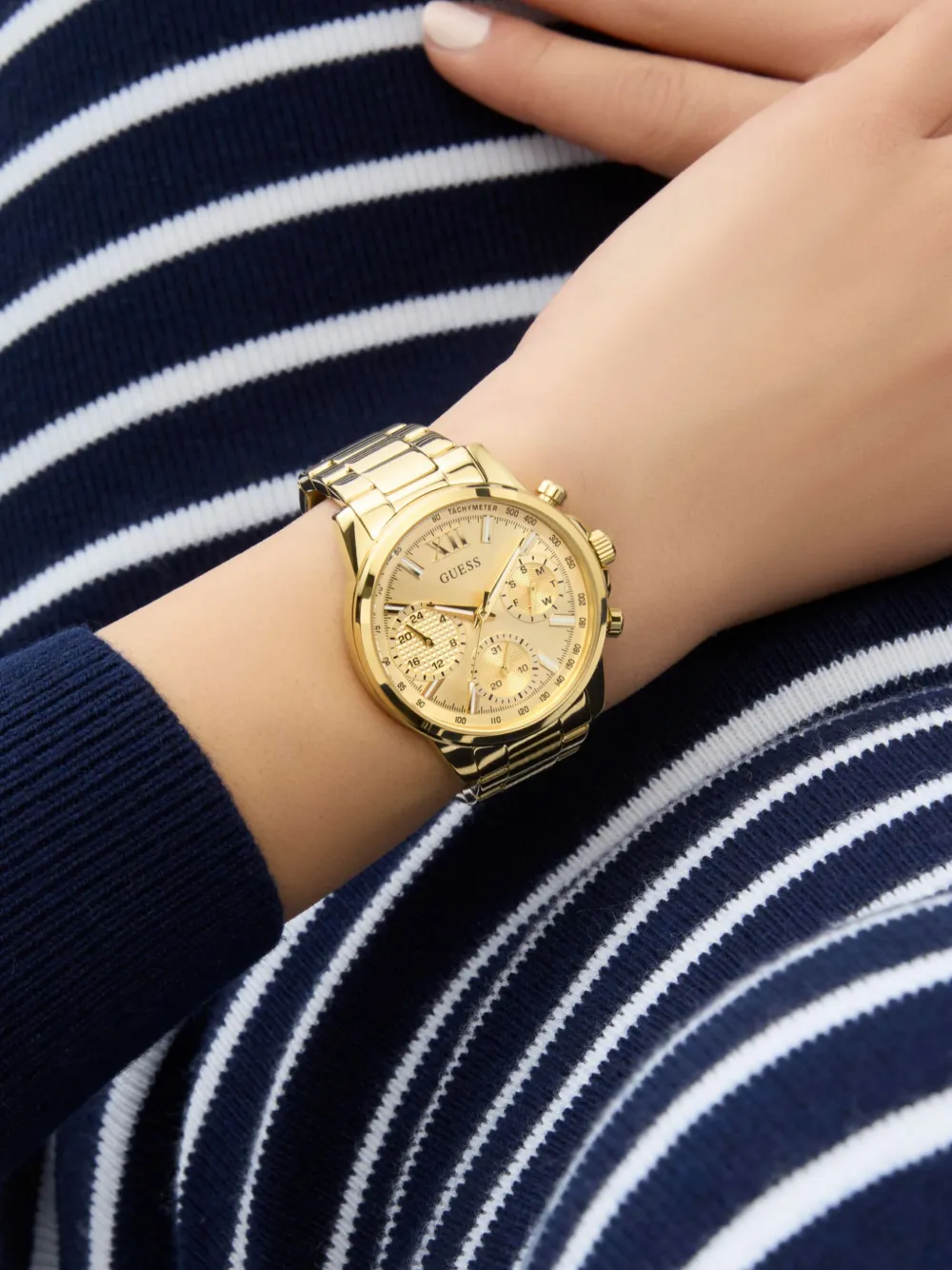 GUESS USA Bailey 38 mm - Goud