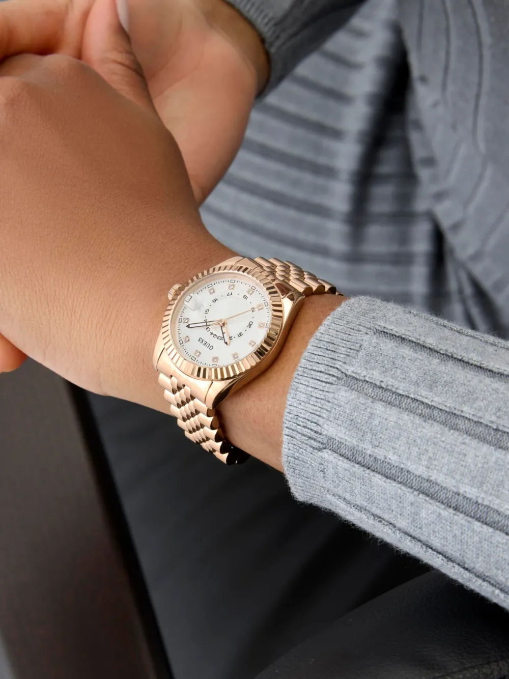 GUESS USA Jada 34 mm - Wit