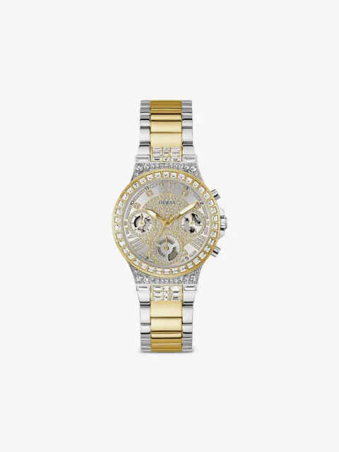 GUESS USA クリスタル クォーツ 36mm 腕時計