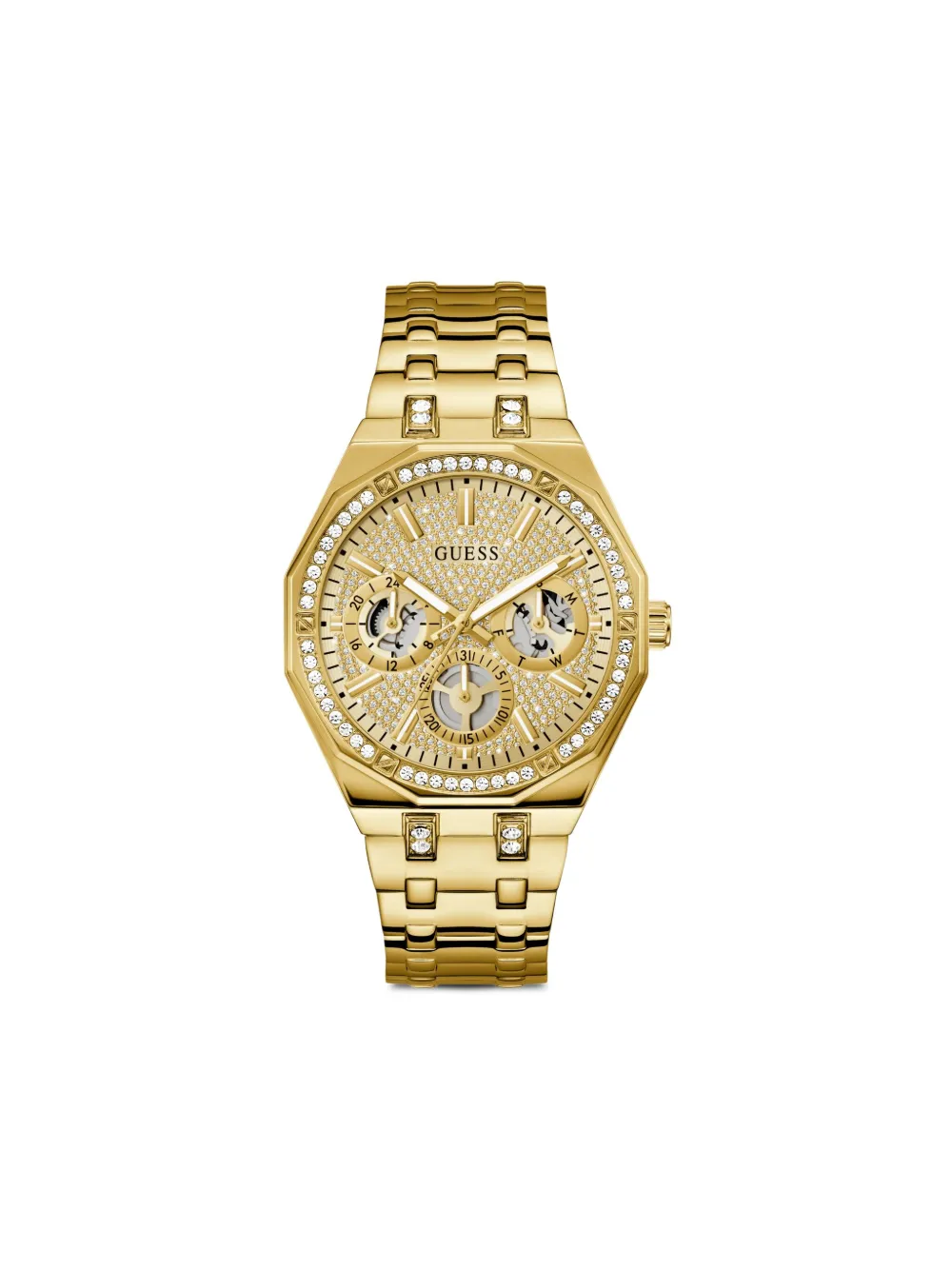 GUESS USA reloj Kryptonite de 44mm | dorado | Image 1