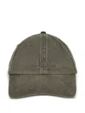 Stone Island embroidered-logo baseball cap - Green