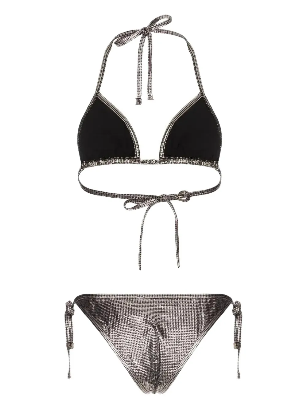 Balmain tie triangle bkini set | Bikinis | Image 2
