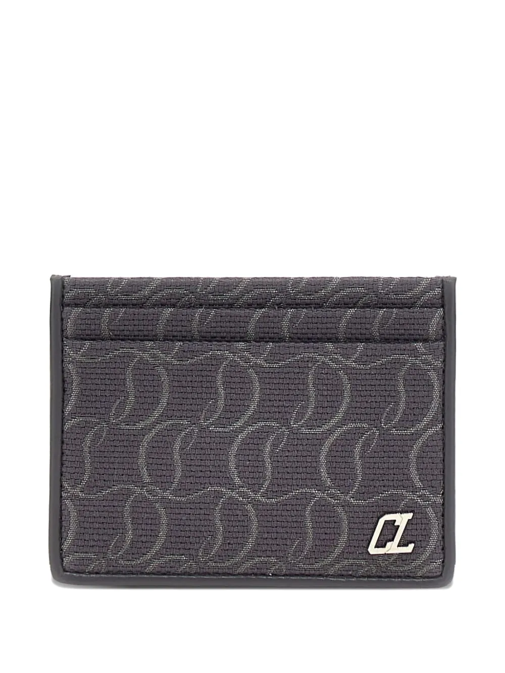 Christian Louboutin monogram cardholder | Grey | Image 1