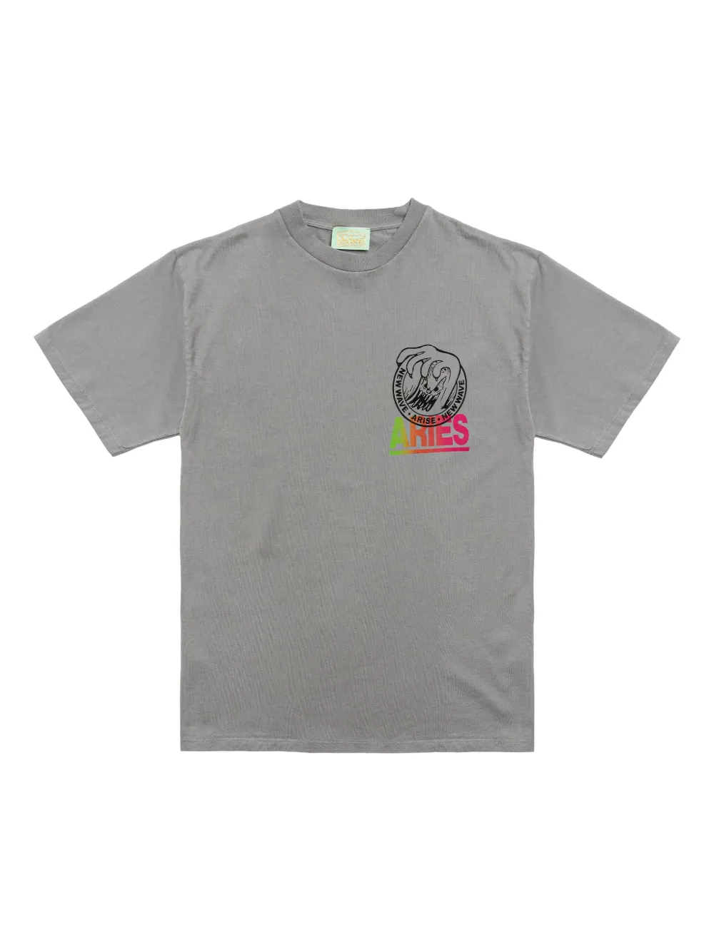 Aries graphic-print T-shirt | Grey | Image 1