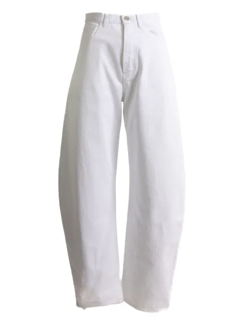 Alaïa raw-cut jeans