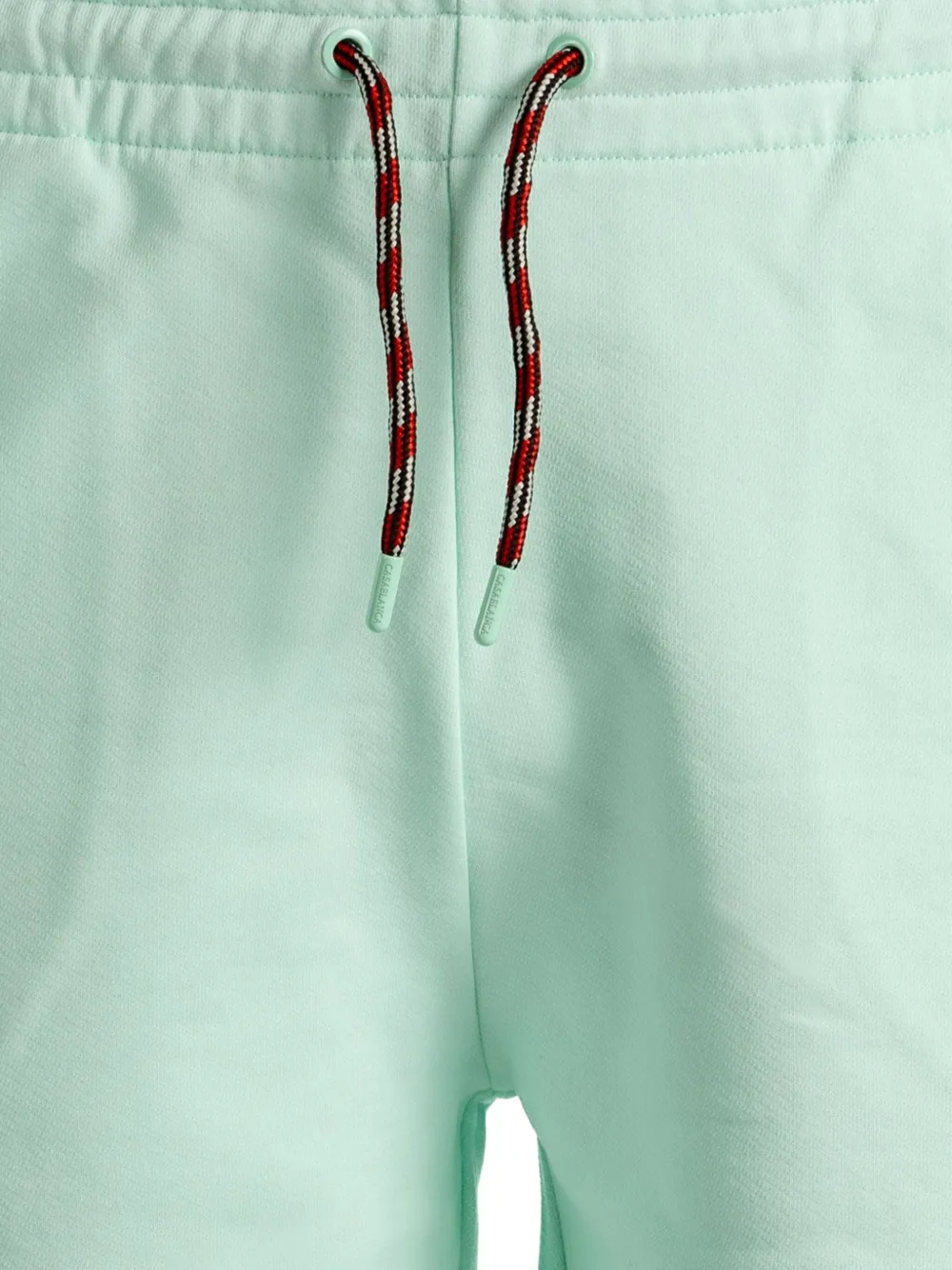 Casablanca Shorts met trekkoordtaille Groen