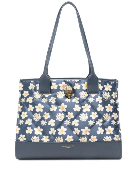 Kurt Geiger London floral-print quilted tote bag
