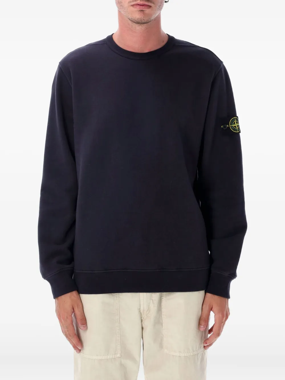 Stone Island Sweater met ronde hals Blauw