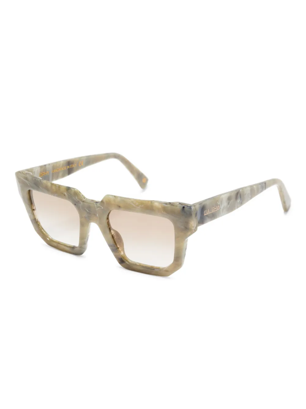 OPHY EYEWEAR Zonnebril met vierkant montuur - Grijs