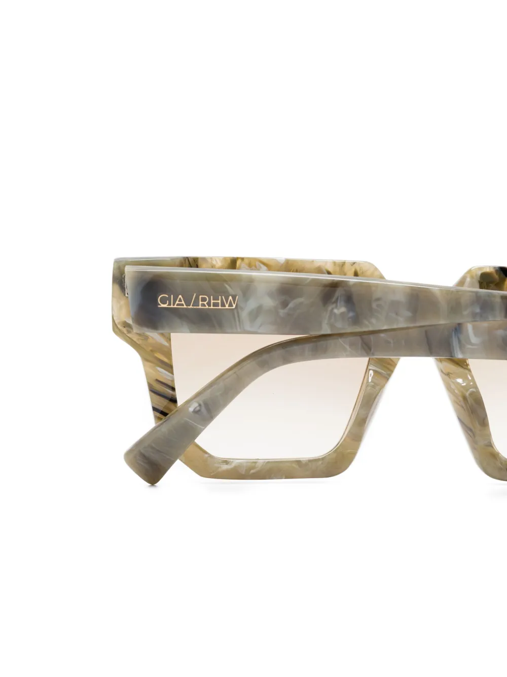 OPHY EYEWEAR Zonnebril met vierkant montuur Grijs