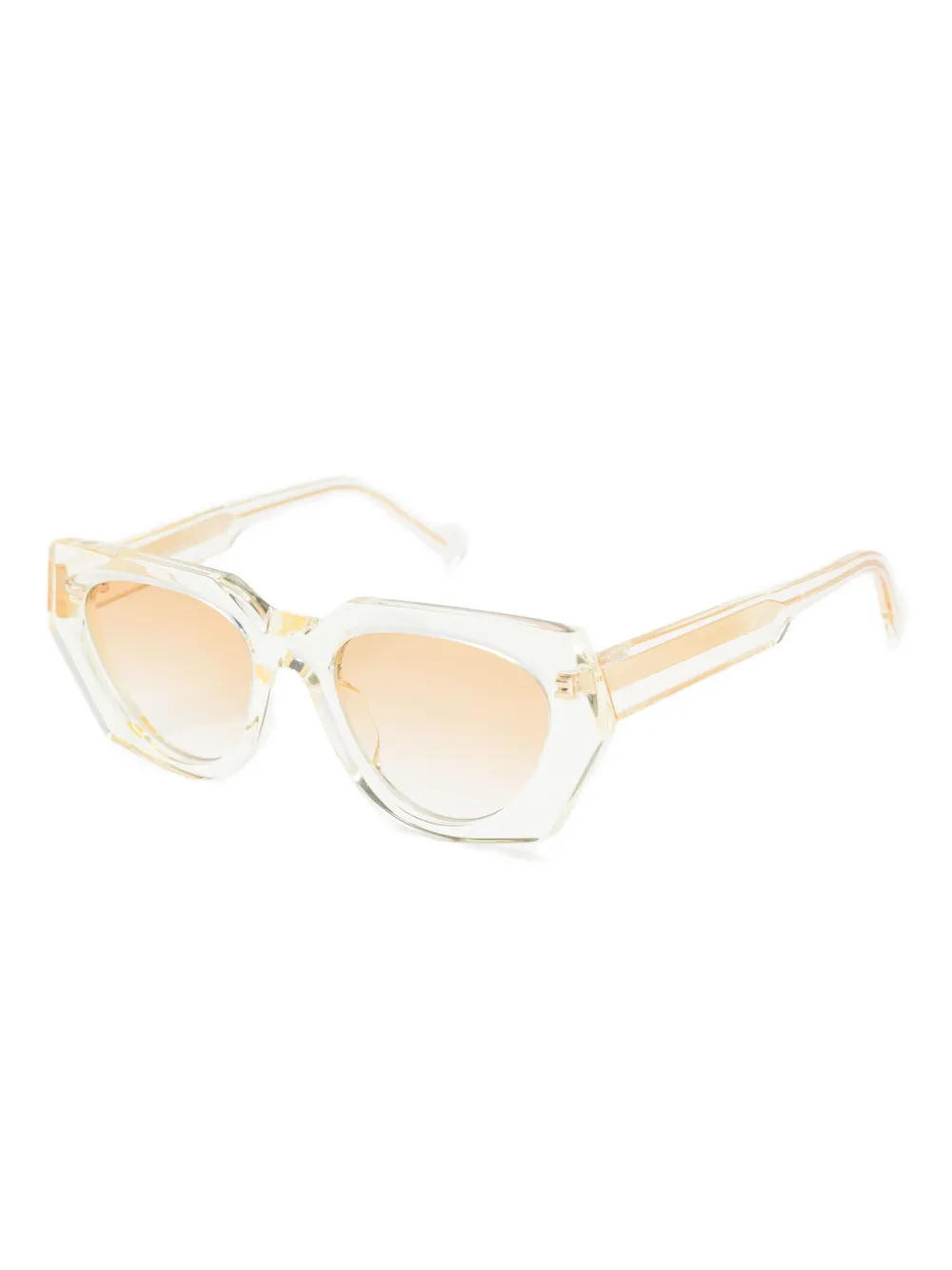 OPHY EYEWEAR full-rim sunglasses - Geel