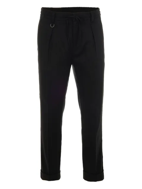 Paolo Pecora drawstring-waist cuffed trousers