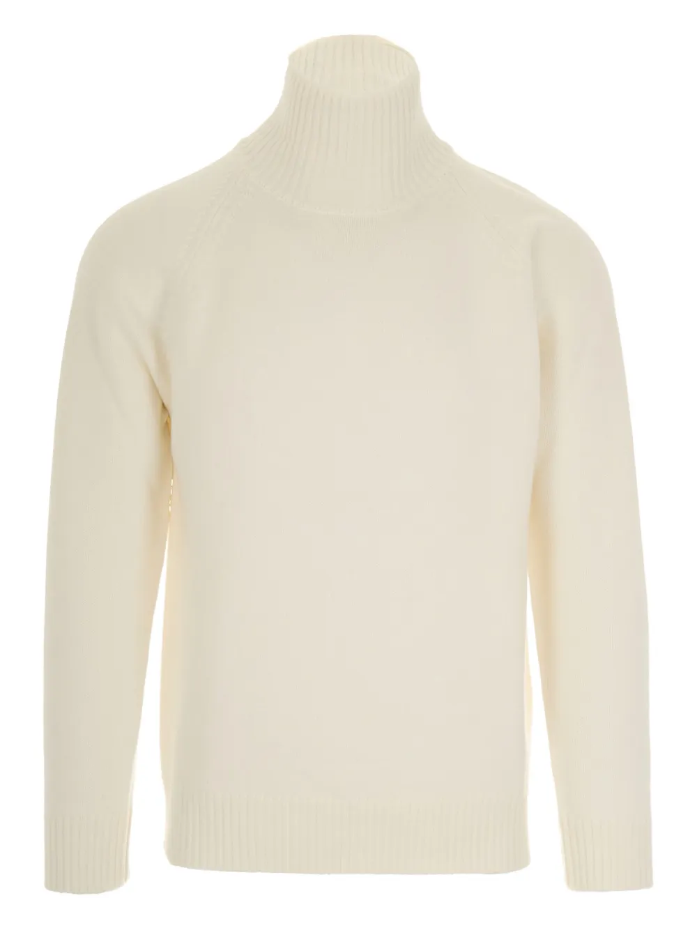 Paolo Pecora High-neck Raglan-sleeve Sweater In White