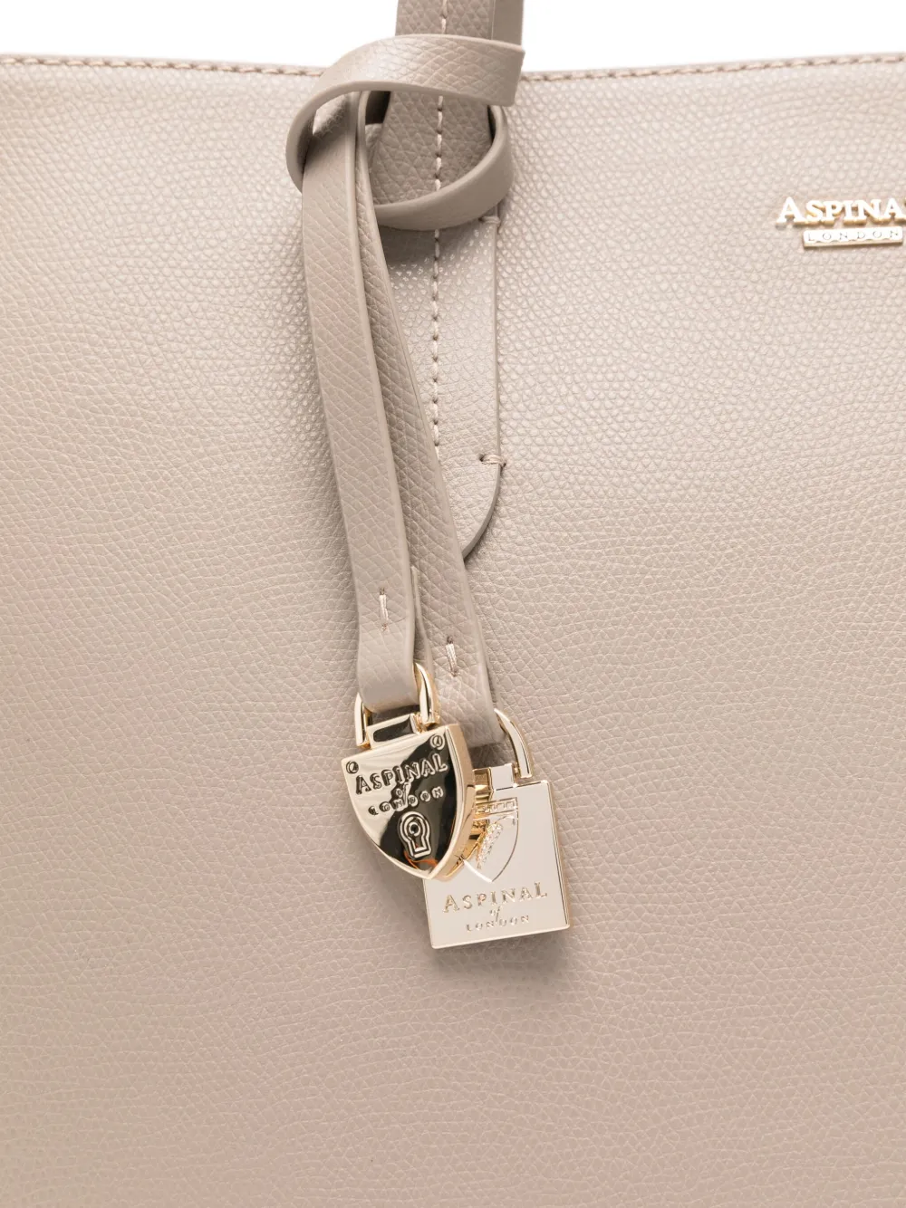 Aspinal Of London East West shopper Beige