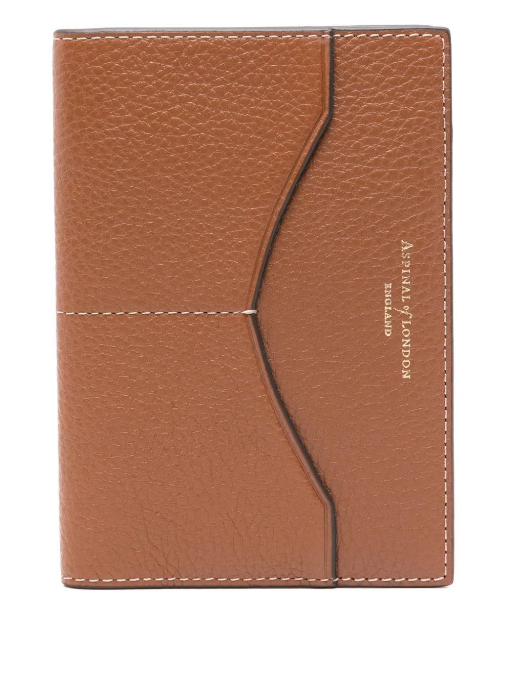 Aspinal Of London Hudson passport cover | Brown | Image 1