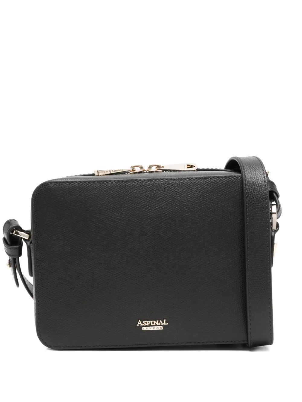 Aspinal Of London Camera mini crossbody bag | Black | Image 1