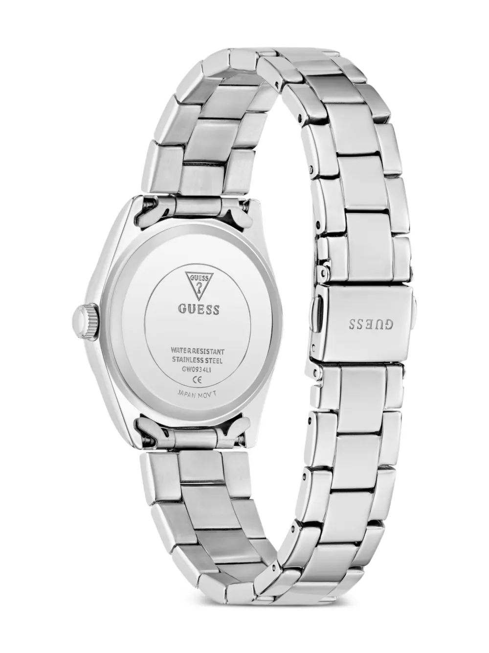 Guess Usa Sainteless Steel Bracelet 32mm In Silver