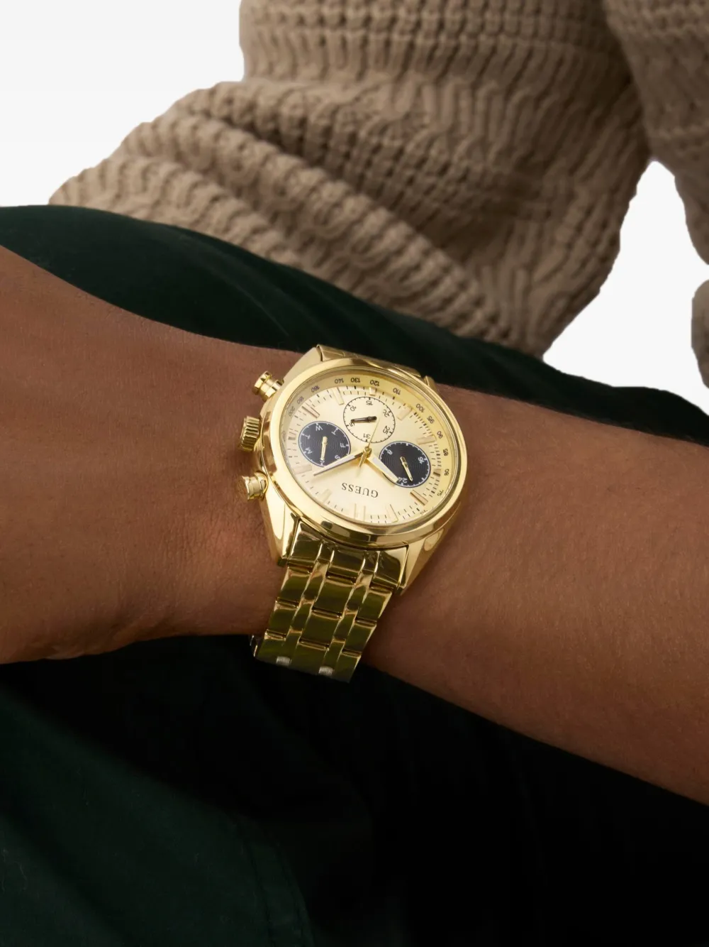 GUESS USA Dawson 44 mm - Goud