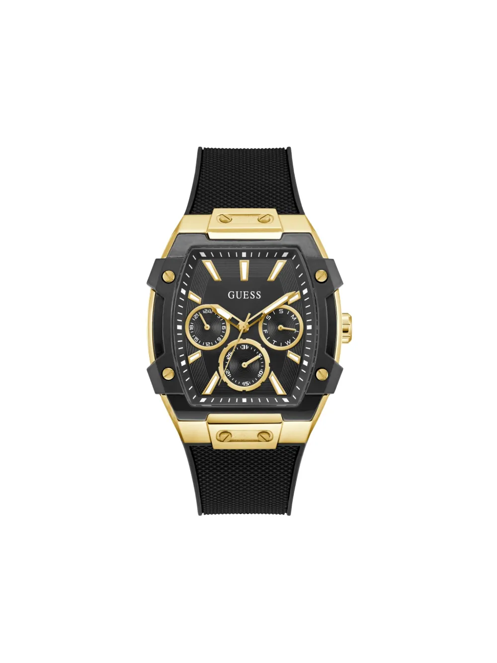 GUESS USA Modello in acciaio inossidabile 44mm - Nero