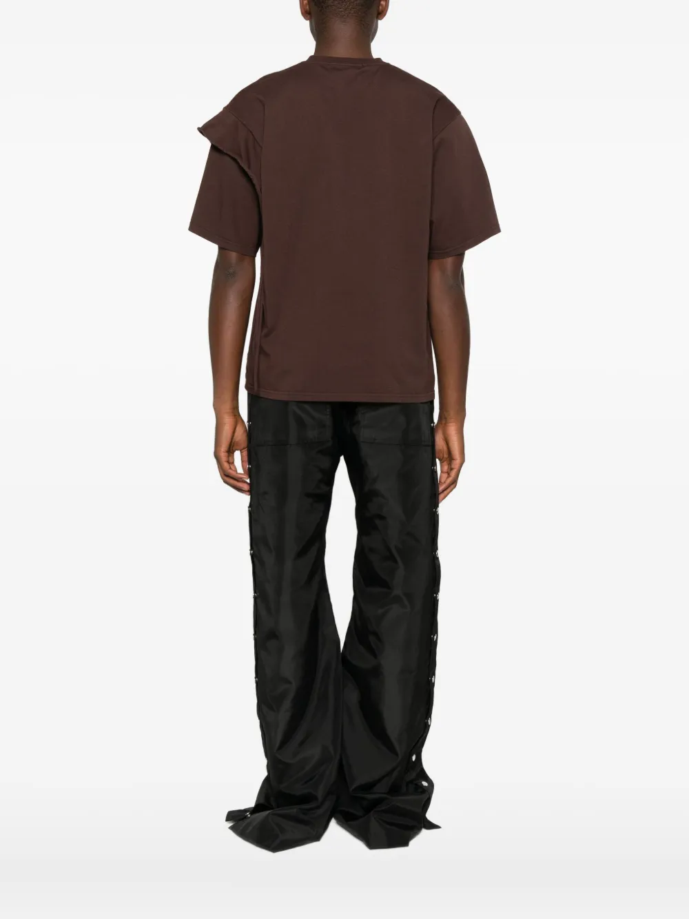 Ottolinger Deconstructed T-shirt In Brown