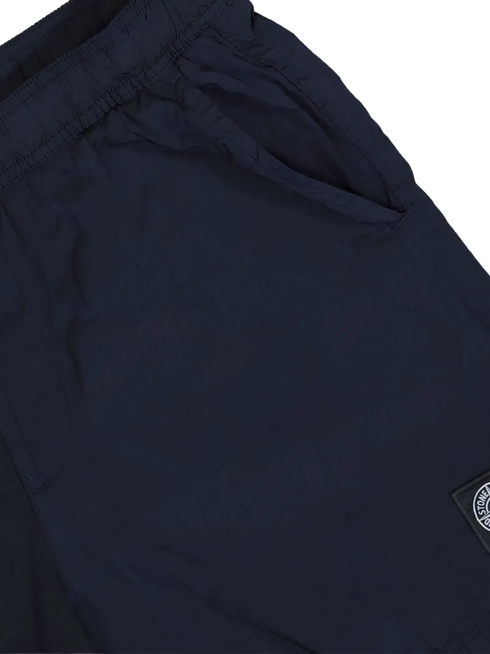 Stone Island logo-patch swim shorts V0020 NAVY BLUE