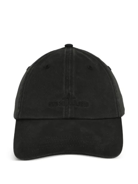 Stone Island casquette à logo brodé