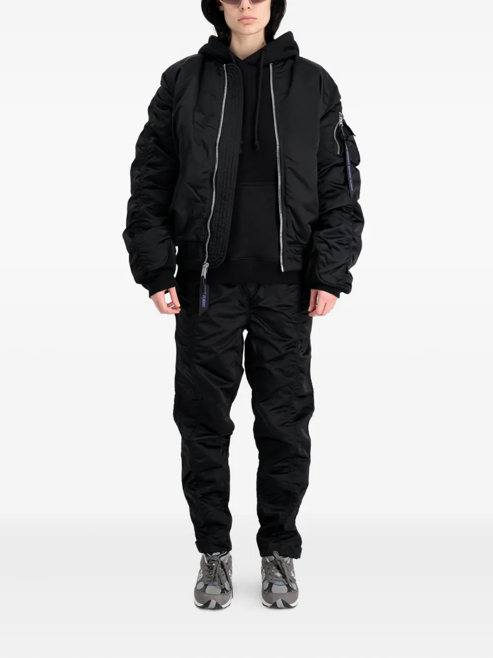 Alpha Industries hooded zip-up bomber jacket | Bomber Jackets | Image 2