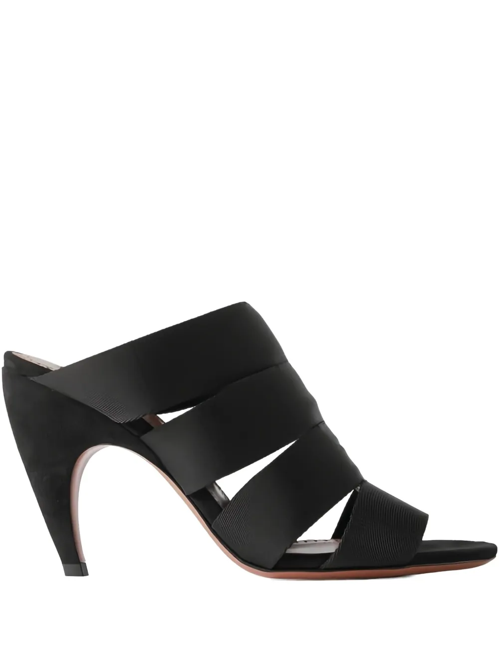Alaïa صندل بسيور | أسود | Image 1