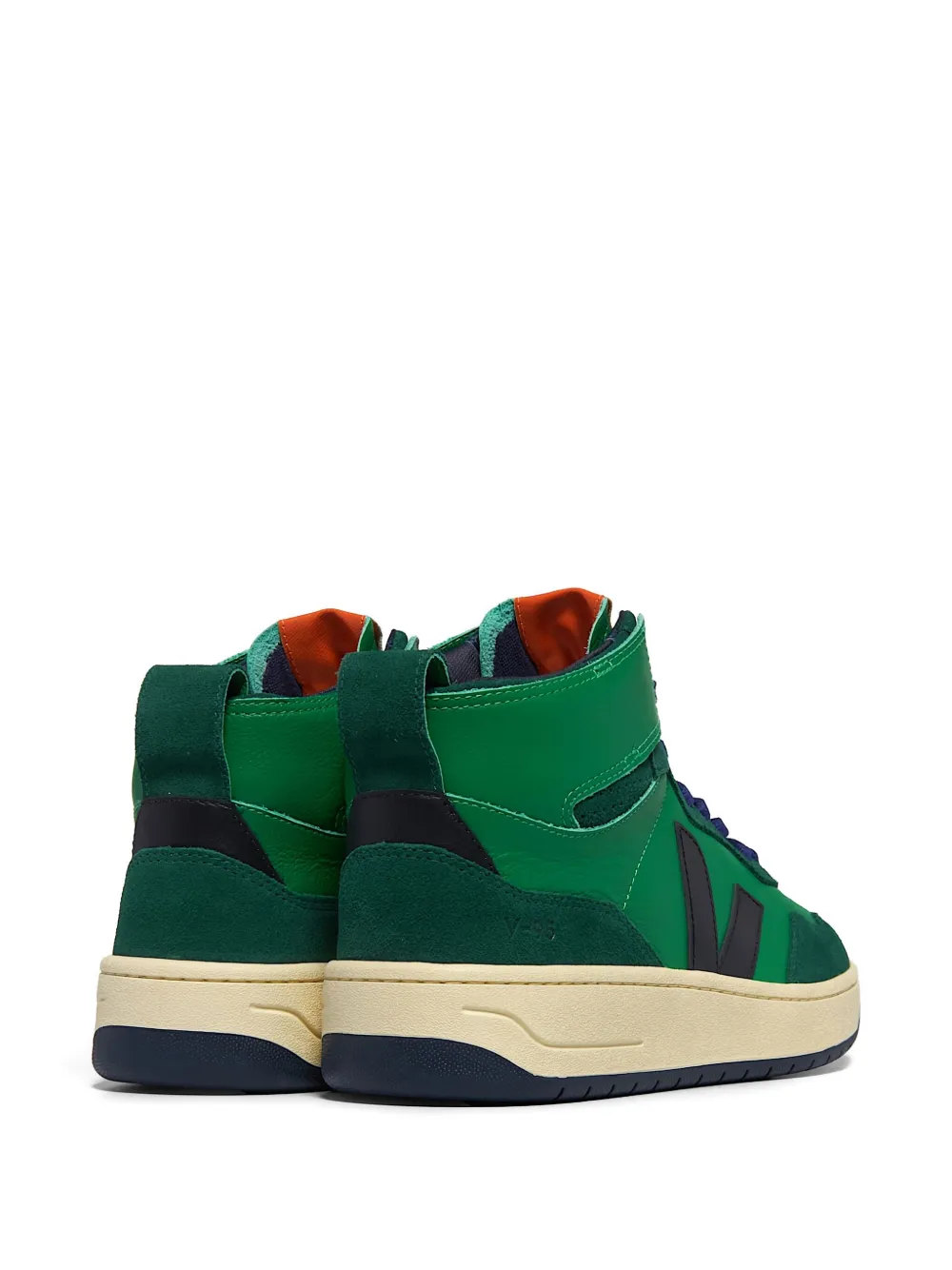 VEJA V-95 V-logo high-top trainers Green