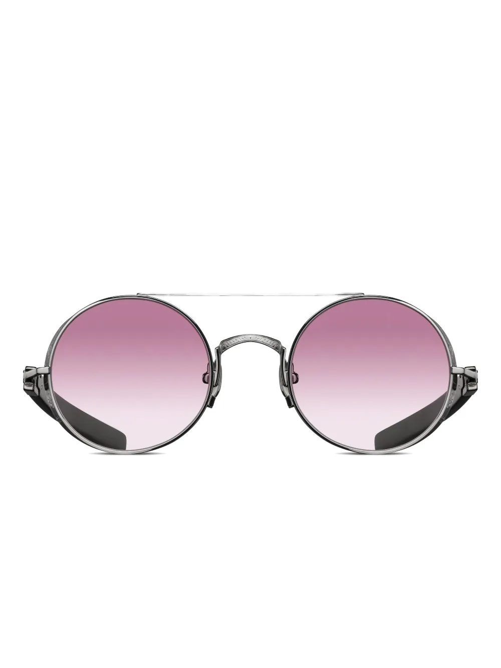 Matsuda round-frame sunglasses - シルバートーン Matsuda round-frame sunglasses - シルバートーン