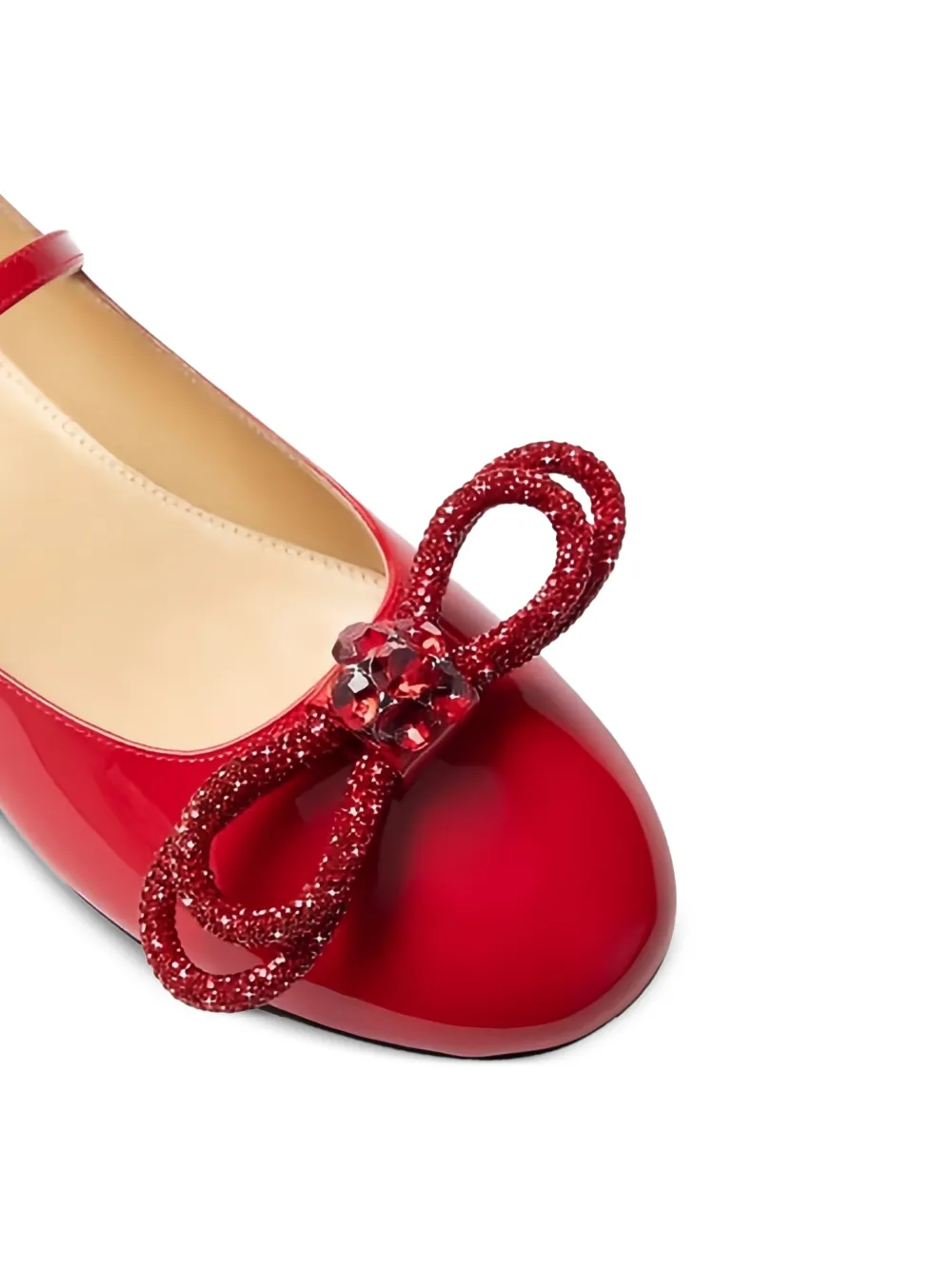 MACH & MACH bow embellished ballet flats | Image 2