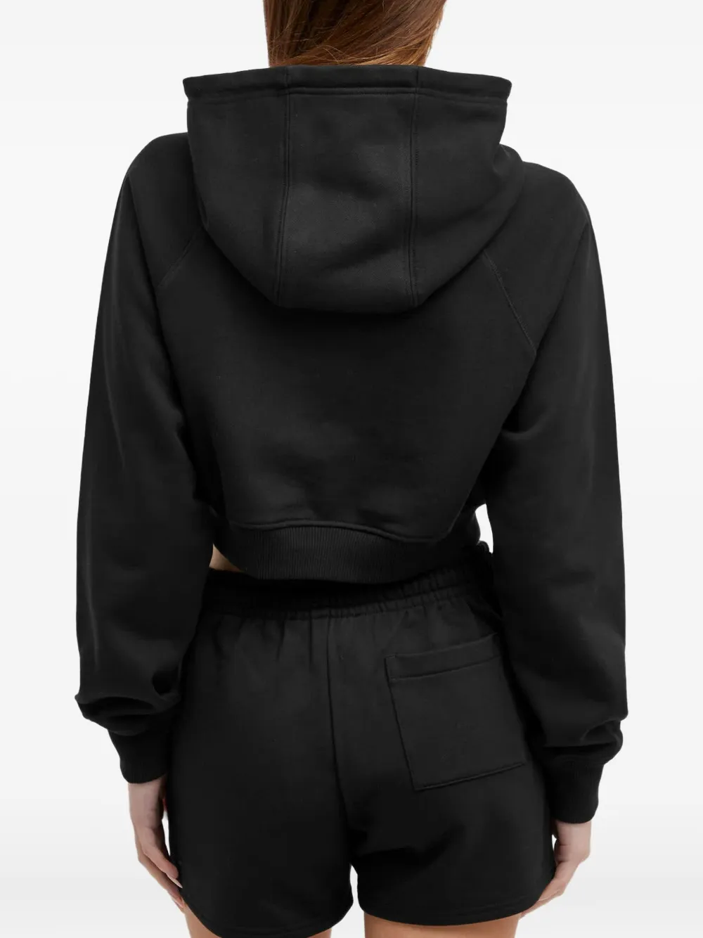 Casablanca Hoodie met applicatie Zwart