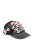 Vaquera embroidered-patch cap - Black