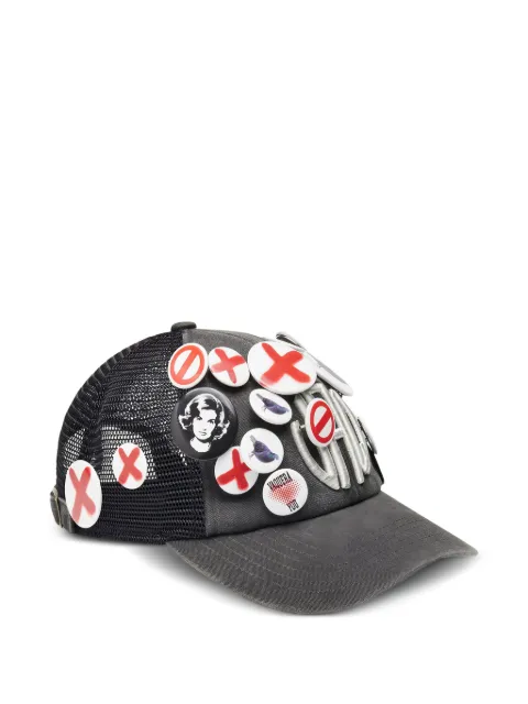 Vaquera embroidered-patch cap