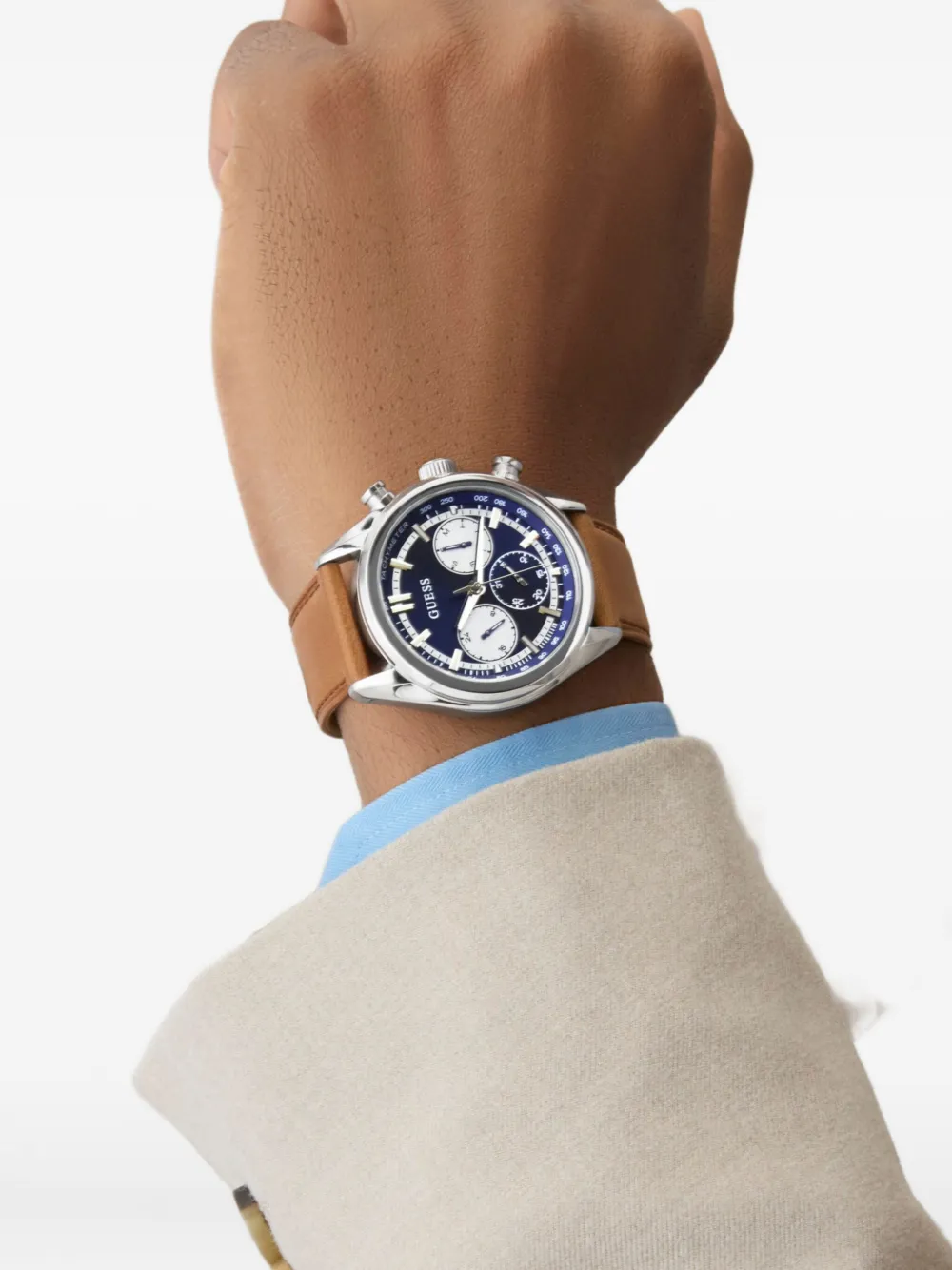 GUESS USA reloj de 44mm en acero inoxidable | Image 2