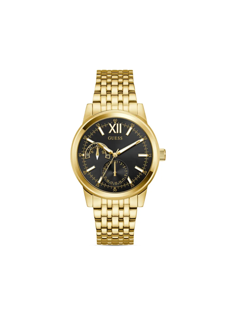 GUESS USA reloj de 44mm en acero inoxidable | negro | Image 1