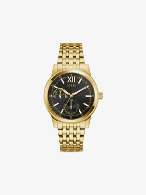 GUESS USA Relógio em aço inoxidável de 44mm
