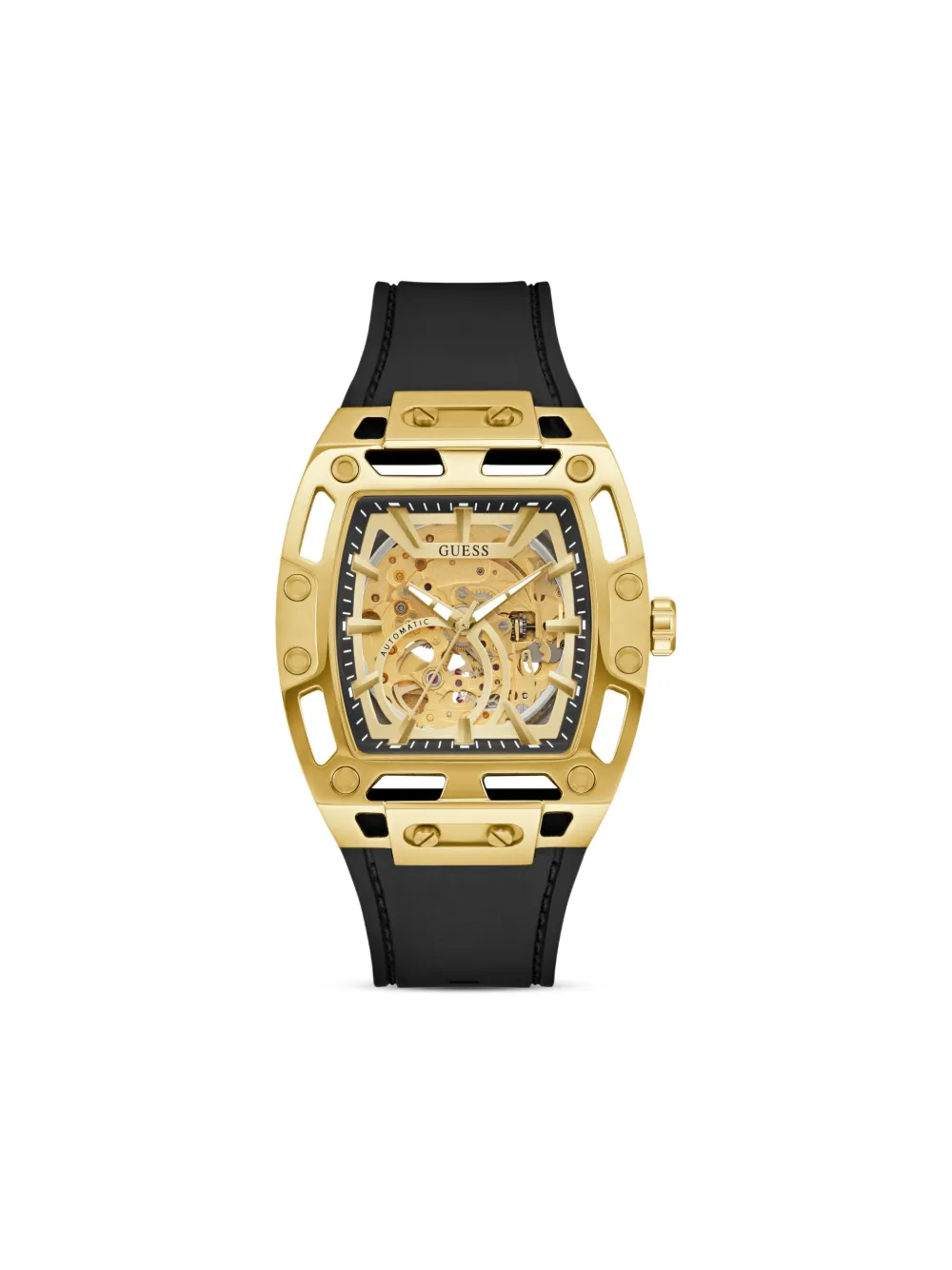 GUESS USA reloj Gold Skeleton Automatic de 44mm | dorado | Image 1