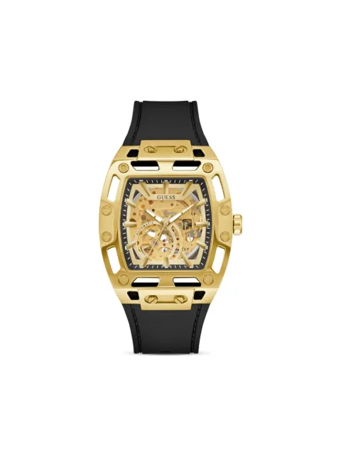 GUESS USA Gold Skeleton Automatic 44mm