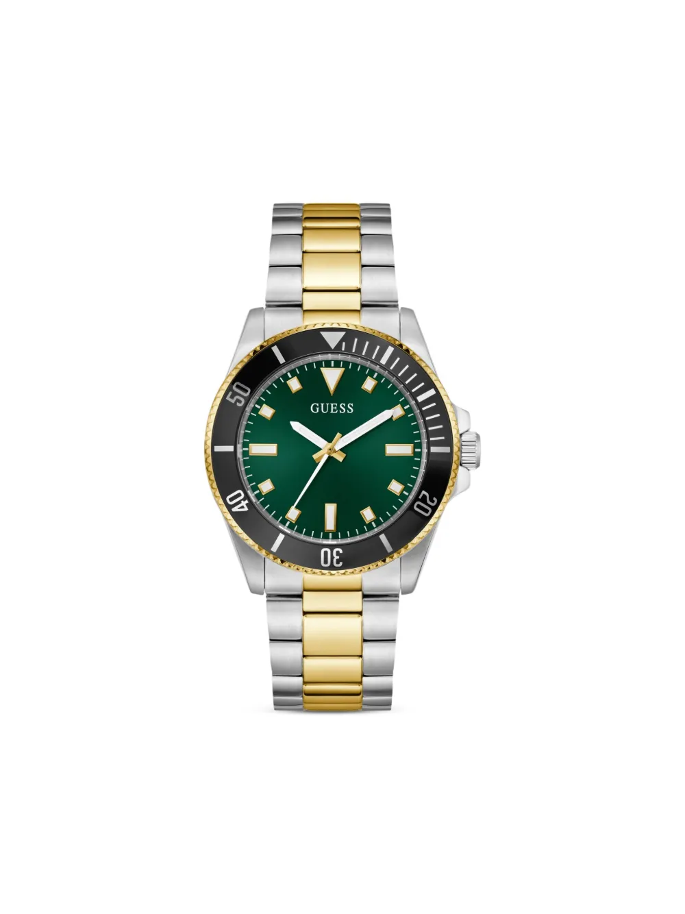 GUESS USA reloj de 41mm en acero inoxidable | verde | Image 1