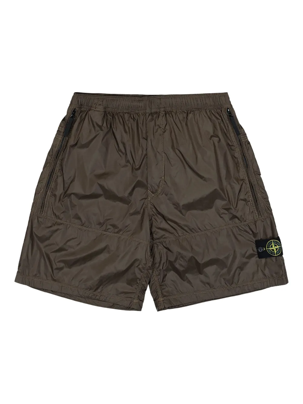 Stone Island elasticated-waistband bermuda shorts Bruin