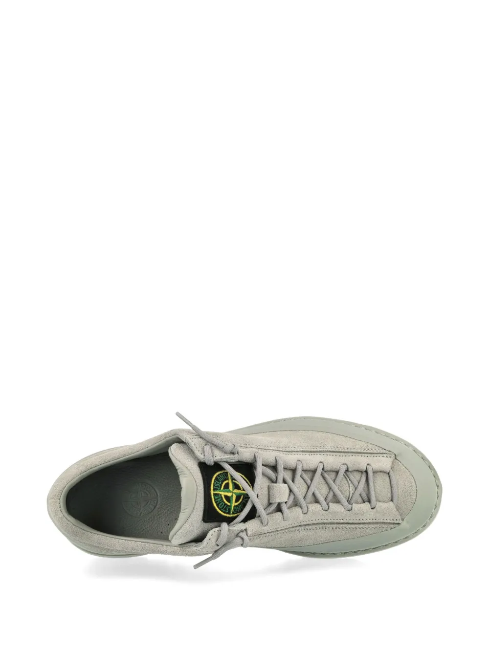 Stone Island suede lace-up boots Neutrals
