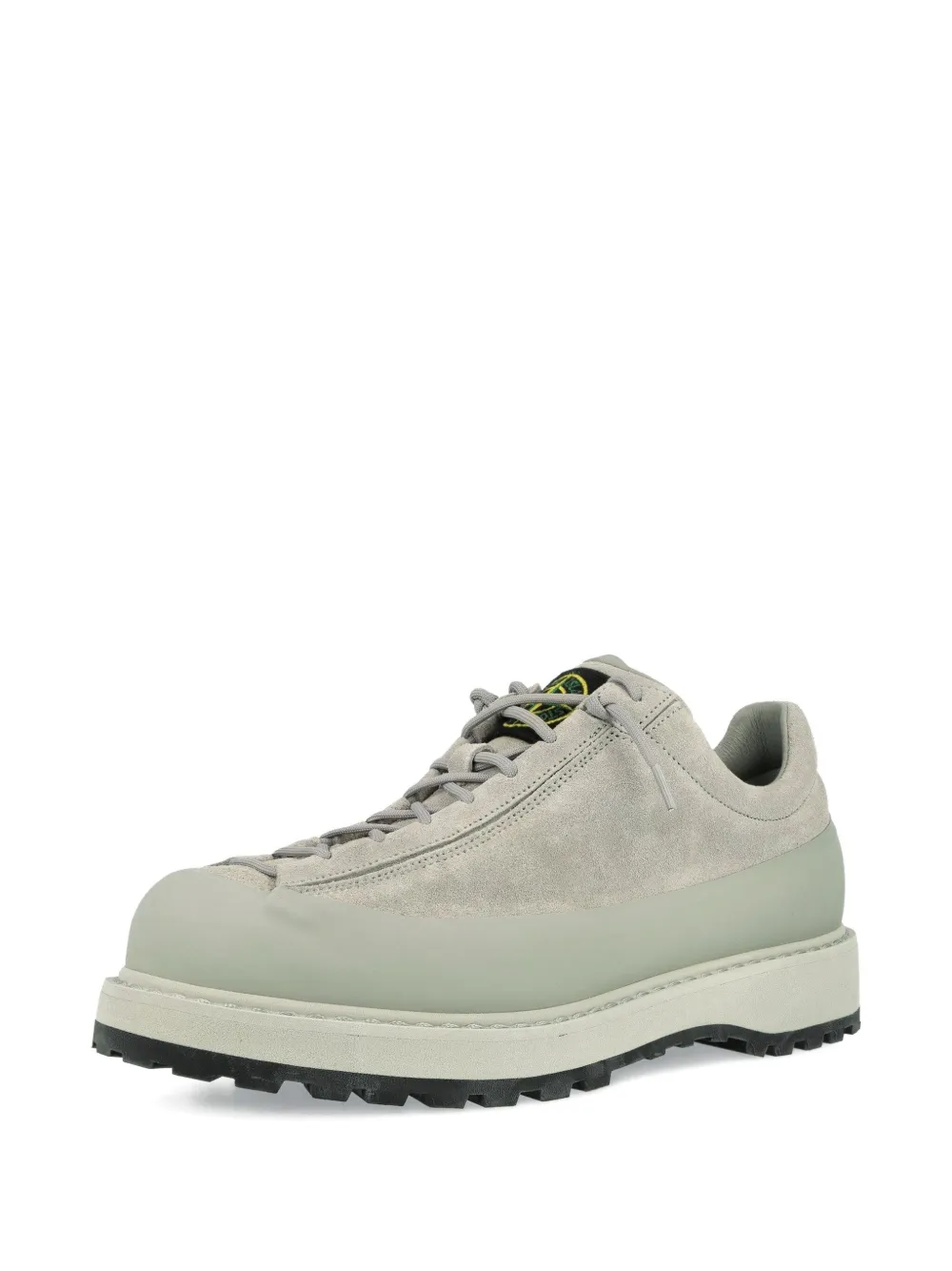 Stone Island suede lace-up boots Neutrals