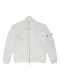 Courrèges zip-fastening pocket jacket - White