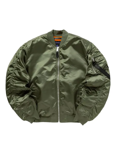 Alpha Industries chamarra bomber con cierre