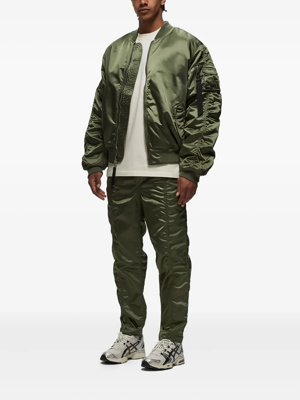 Alpha Industries zip-fastening bomber jacket | Bomber Jackets | Image 2