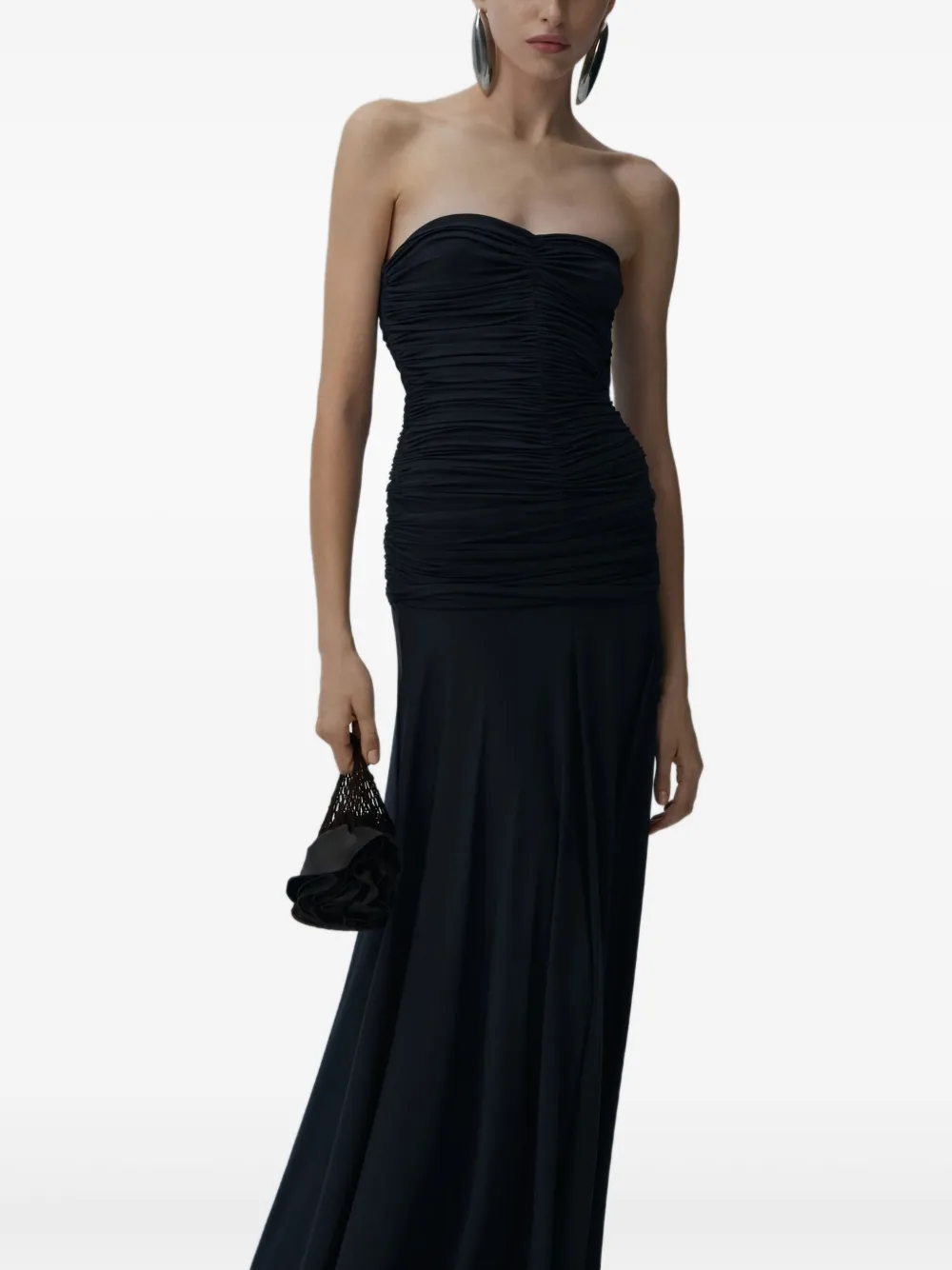 Magda Butrym Strapless mini-jurk Grijs