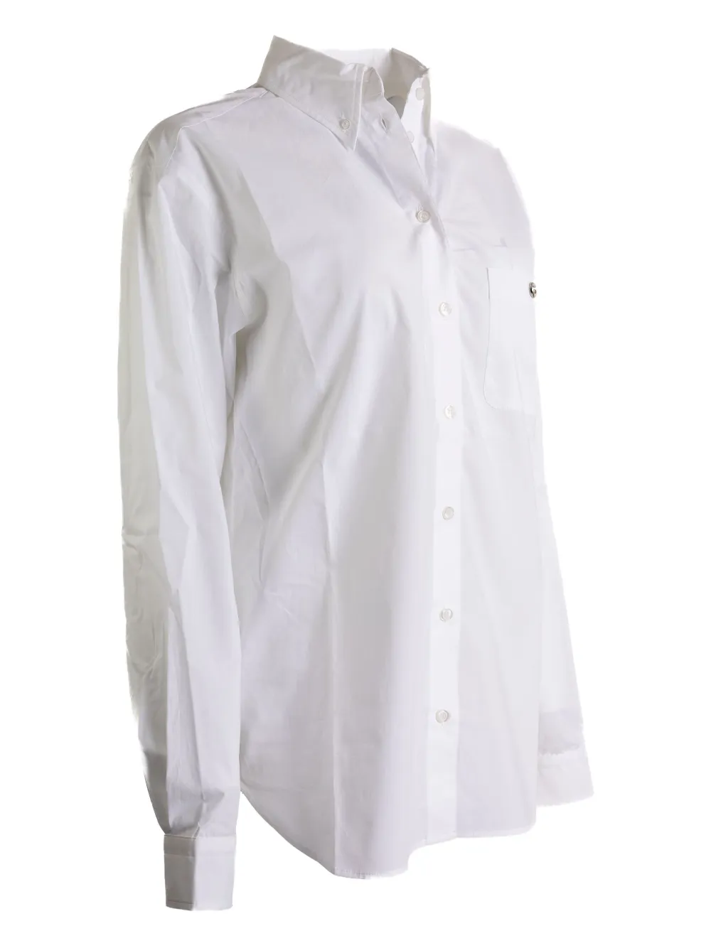 Coperni Boyfriend Button-down Shirt In White
