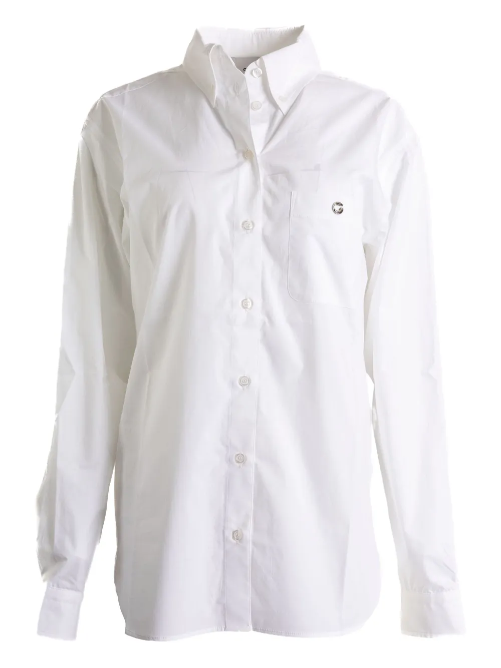Coperni Boyfriend Button-down Shirt In Neutral